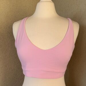 Pink Women's Intimate Crop Top